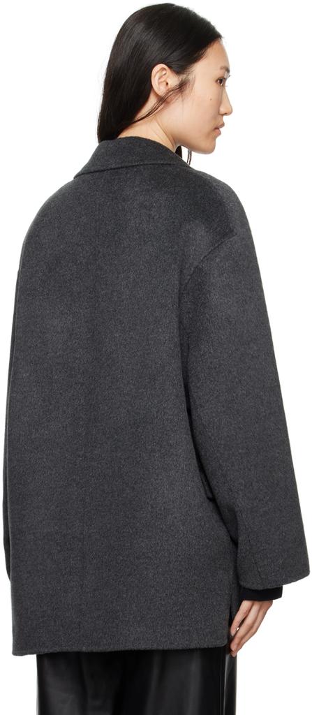 Loulou Studio Gray Gary Coat - Coats - BeyondStyle
