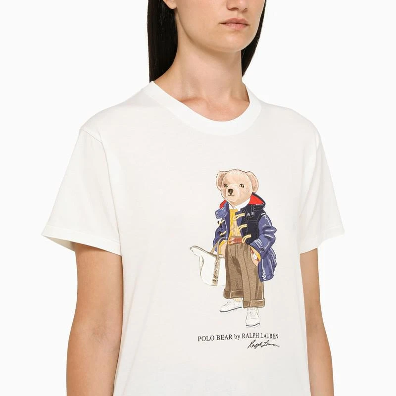 商品Ralph Lauren|Crew-neck T-shirt with print,价格¥832,第4张图片详细描述
