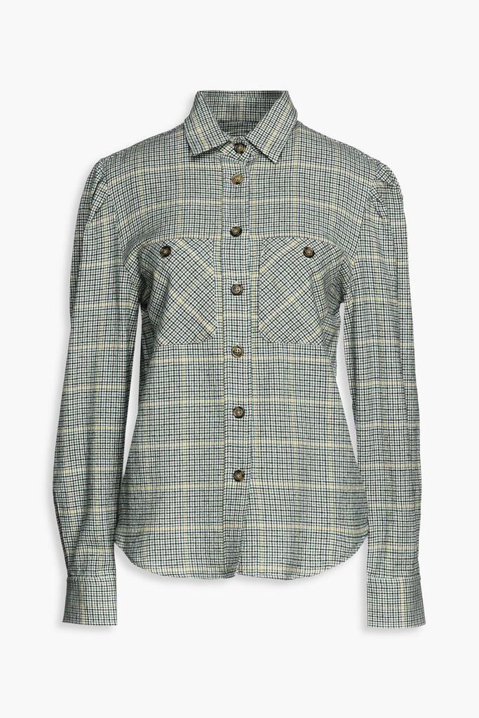 ISABEL MARANT ÉTOILE | Falco checked flannel shirt 480.64元 商品图片