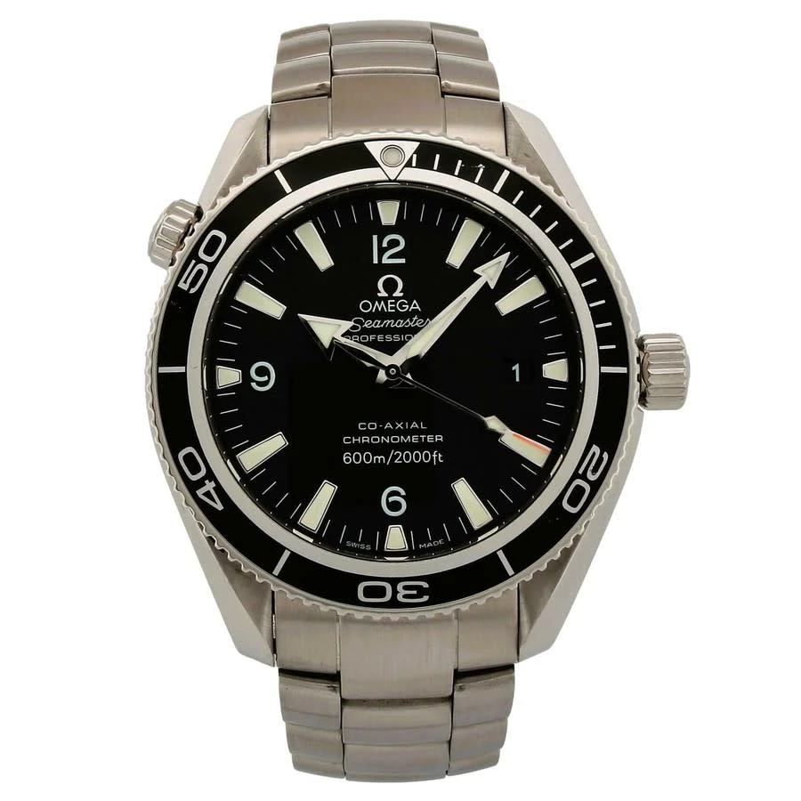 商品[二手商品] Omega|Pre-owned Omega Seamaster Planet Ocean James Bond Mens Watch 2201.50,价格¥28263,第1张图片