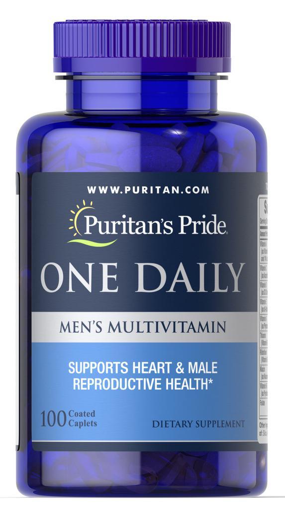 商品Puritan's Pride|男性每日复合维生素  100片/瓶,价格¥137-¥273,第1张图片