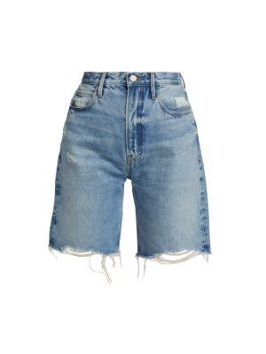 High Rise Denim Bermuda Shorts 商品