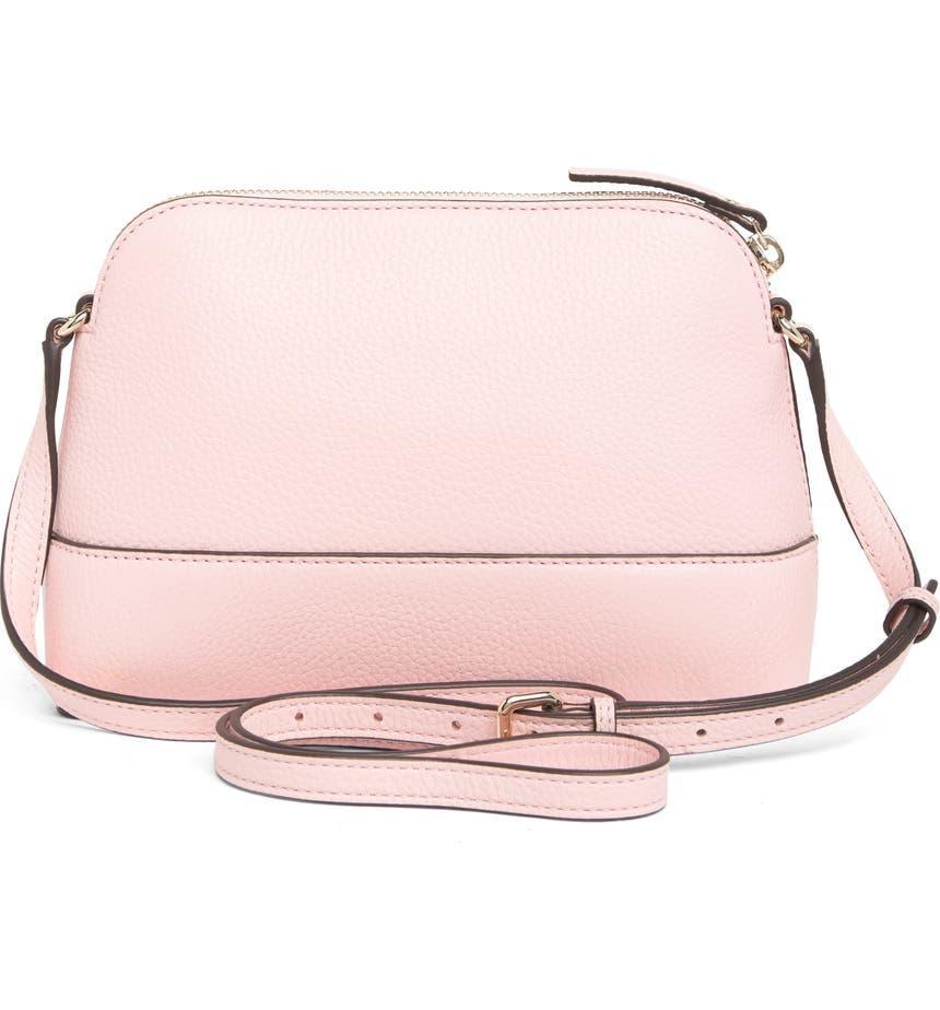 商品Kate Spade|southport ave hannah leather crossbody bag,价格¥733,第5张图片详细描述