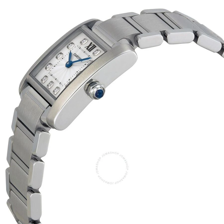 商品Cartier|Tank Francaise Silver Dial Ladies Watch WE110006,价格¥36922,第2张图片详细描述