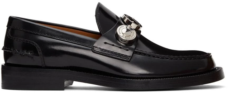 商品Burberry|黑色 Broadbrook 乐福鞋,价格¥8061,第1张图片