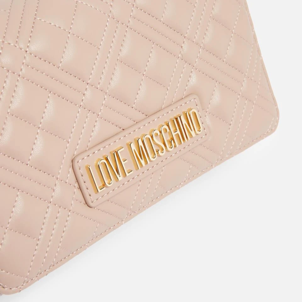 商品Love Moschino|Love Moschino Classic Quilted Faux Leather Cross Body Bag,价格¥621,第4张图片详细描述