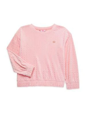 商品Juicy Couture|Little Girl's & Girl's Foil Dot Sweatshirt,价格¥151,第1张图片