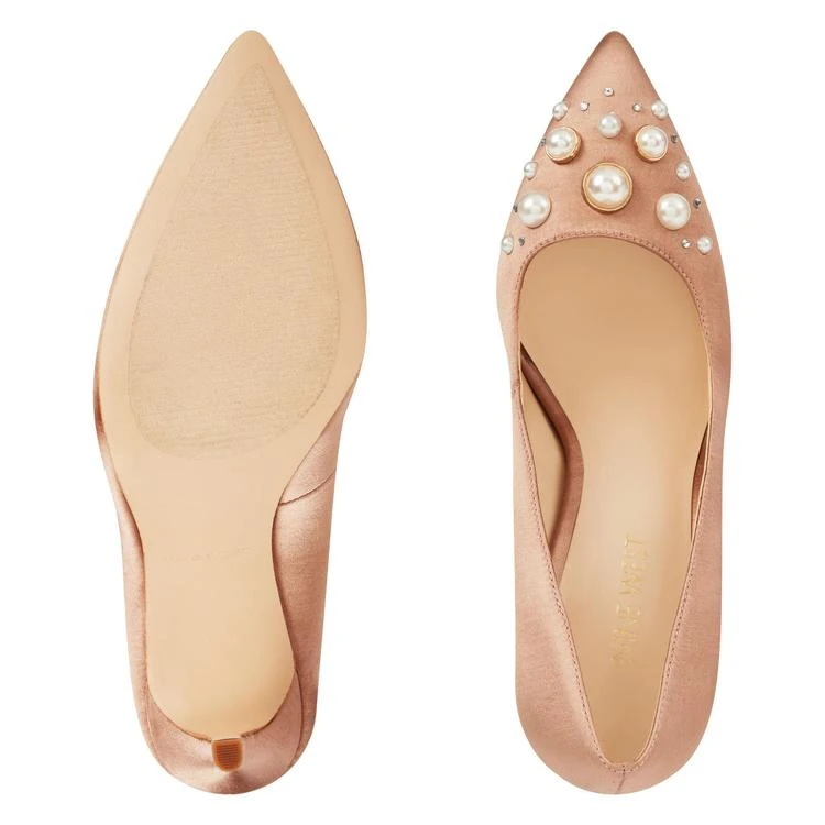 商品Nine West|Newgurl Pointy Toe Pumps,价格¥519,第5张图片详细描述