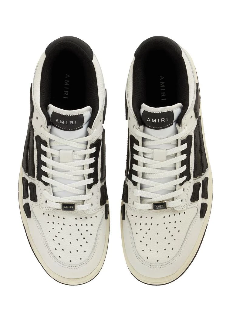 商品AMIRI|Skel Bones Low Top Leather Sneakers,价格¥4513,第4张图片详细描述