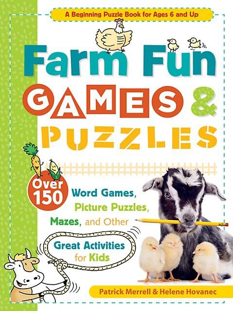 Farm Fun Games & Puzzles Activity Book商品第1张图片规格展示