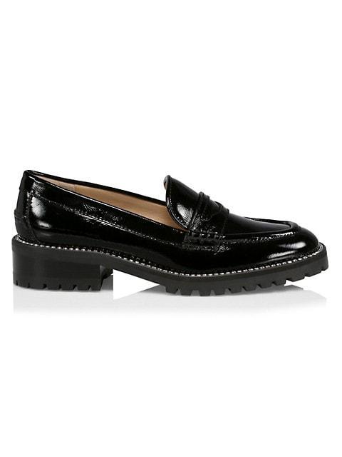 商品Jimmy Choo|Deanna Patent Leather Loafers,价格¥6173,第1张图片