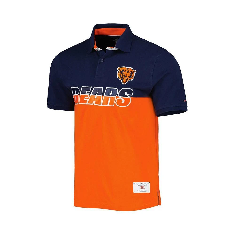 商品Tommy Hilfiger|Men's Orange, Navy Chicago Bears Color Block Polo Shirt,价格¥420,第2张图片详细描述