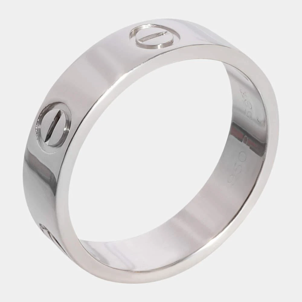 商品[二手商品] Cartier|Cartier Love Ring in 950 Platinum,价格¥22133,第3张图片详细描述