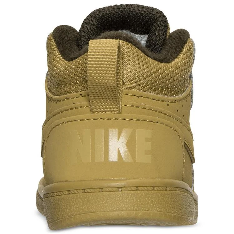 商品NIKE|男幼童Toddler Boys' Court Borough Mid Premium Casual Sneakers from Finish Line,价格¥223,第5张图片详细描述