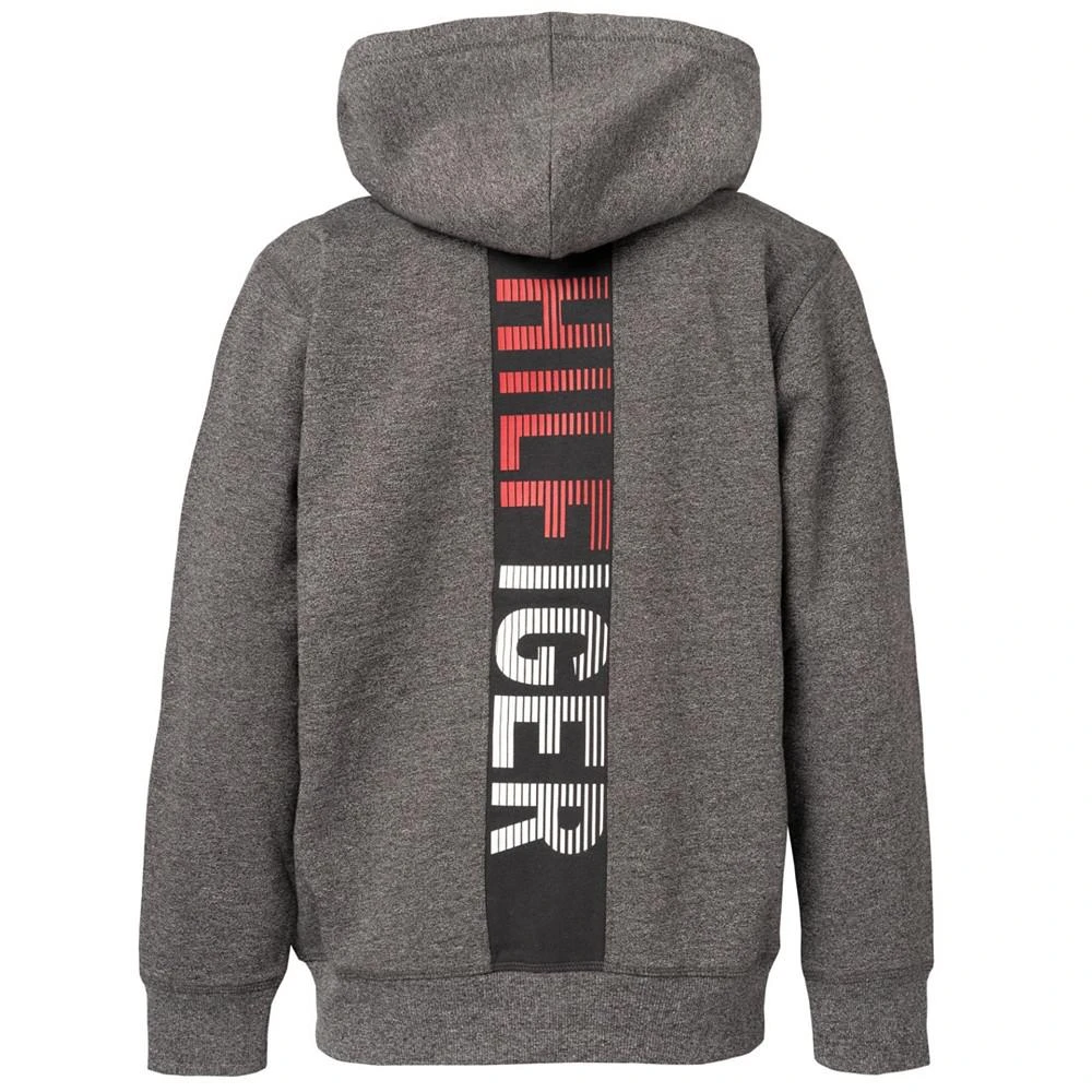 商品Tommy Hilfiger|Big Boys Back Printed Zip-Up Hoodie,价格¥370,第2张图片详细描述