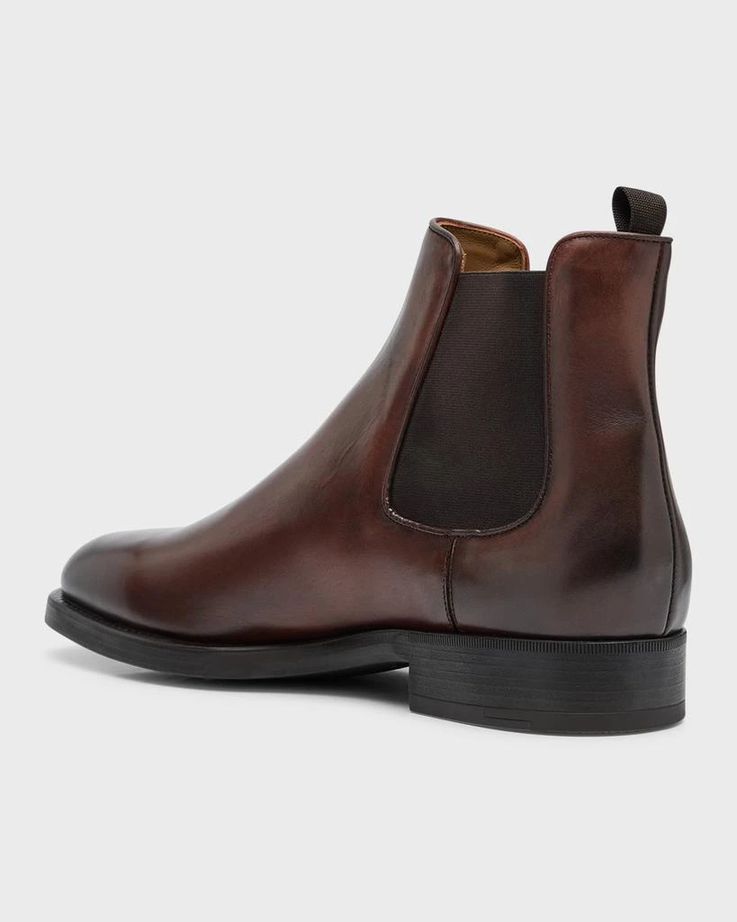 商品Giorgio Armani|Men's Leather Chelsea Boots,价格¥8100,第4张图片详细描述