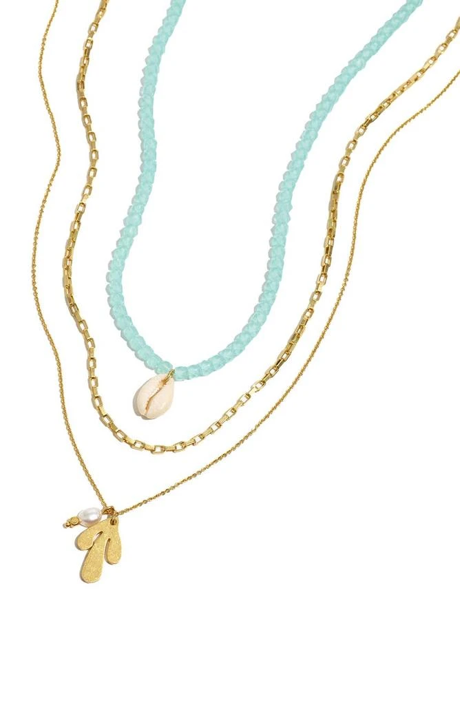 商品Madewell|Matisse Layered Necklace Set,价格¥130,第2张图片详细描述