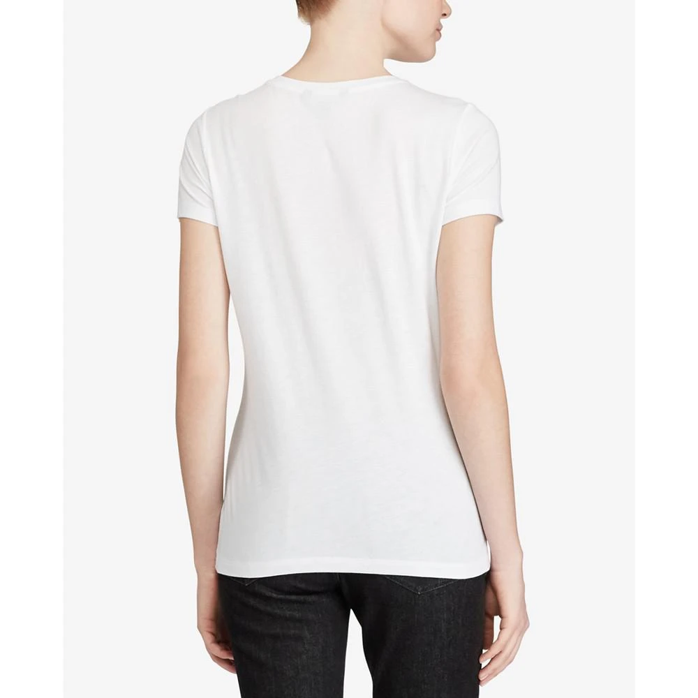 商品Ralph Lauren|Studded Jersey T-Shirt,价格¥176,第2张图片详细描述
