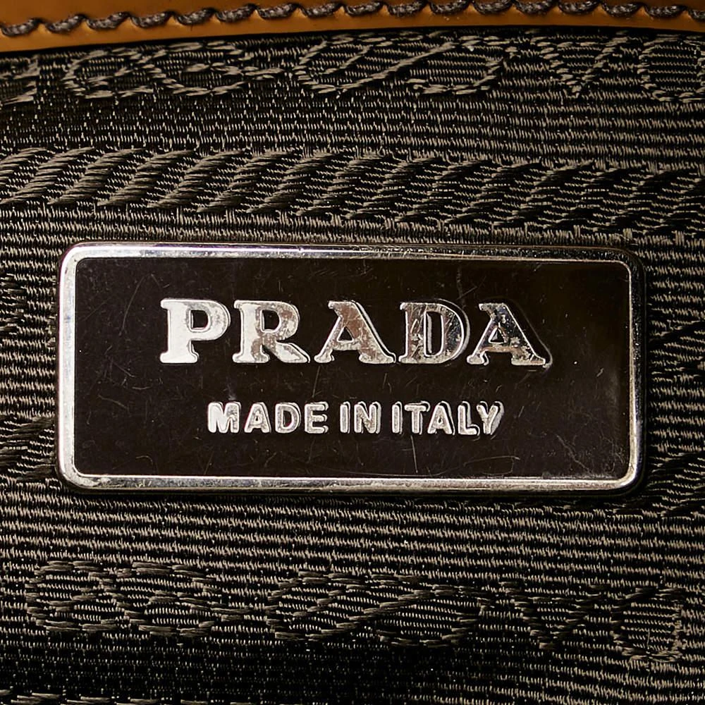 Prada Orange Canapa Logo Tessuto Shoulder Bag 商品