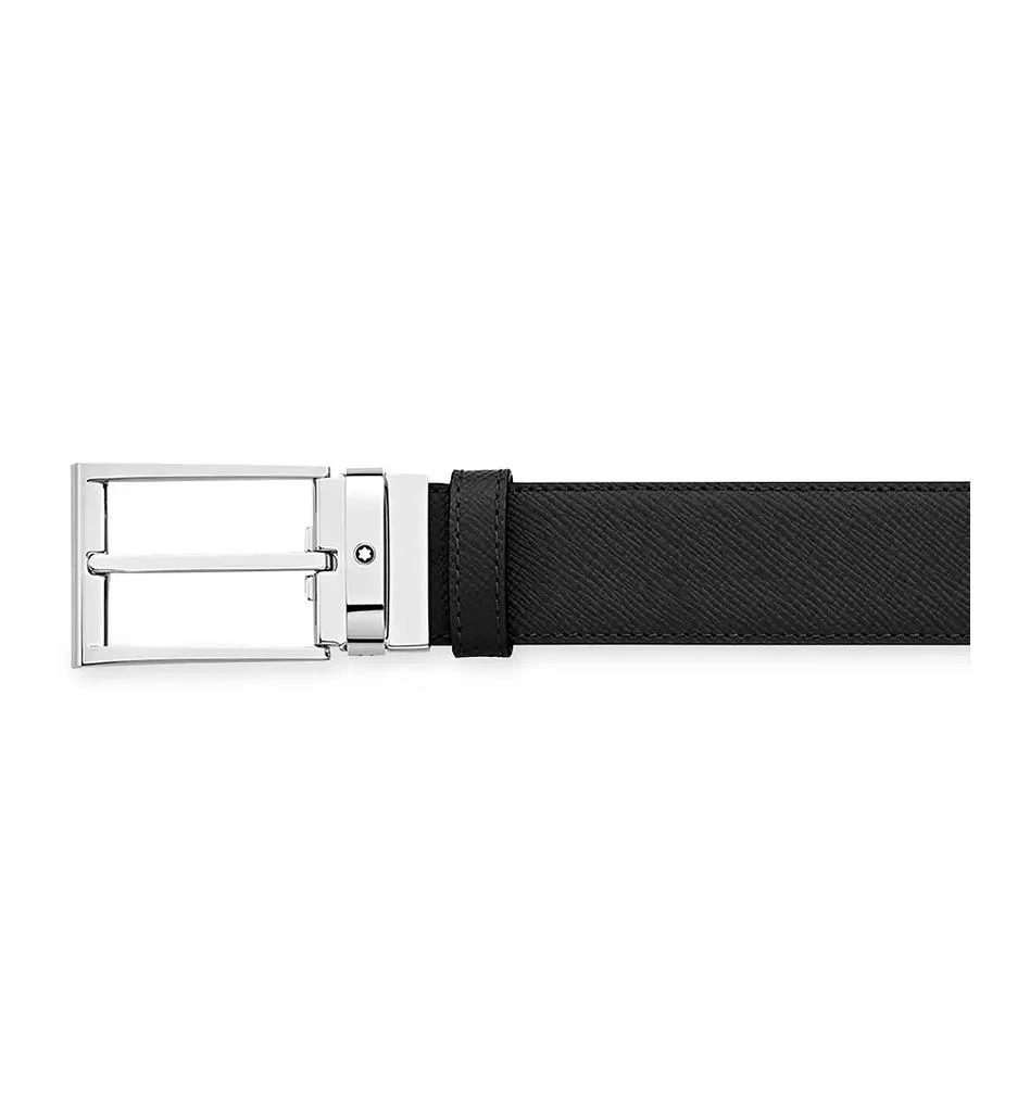 商品MontBlanc|Men's Saffiano Leather Reversible Belt,价格¥3167,第2张图片详细描述