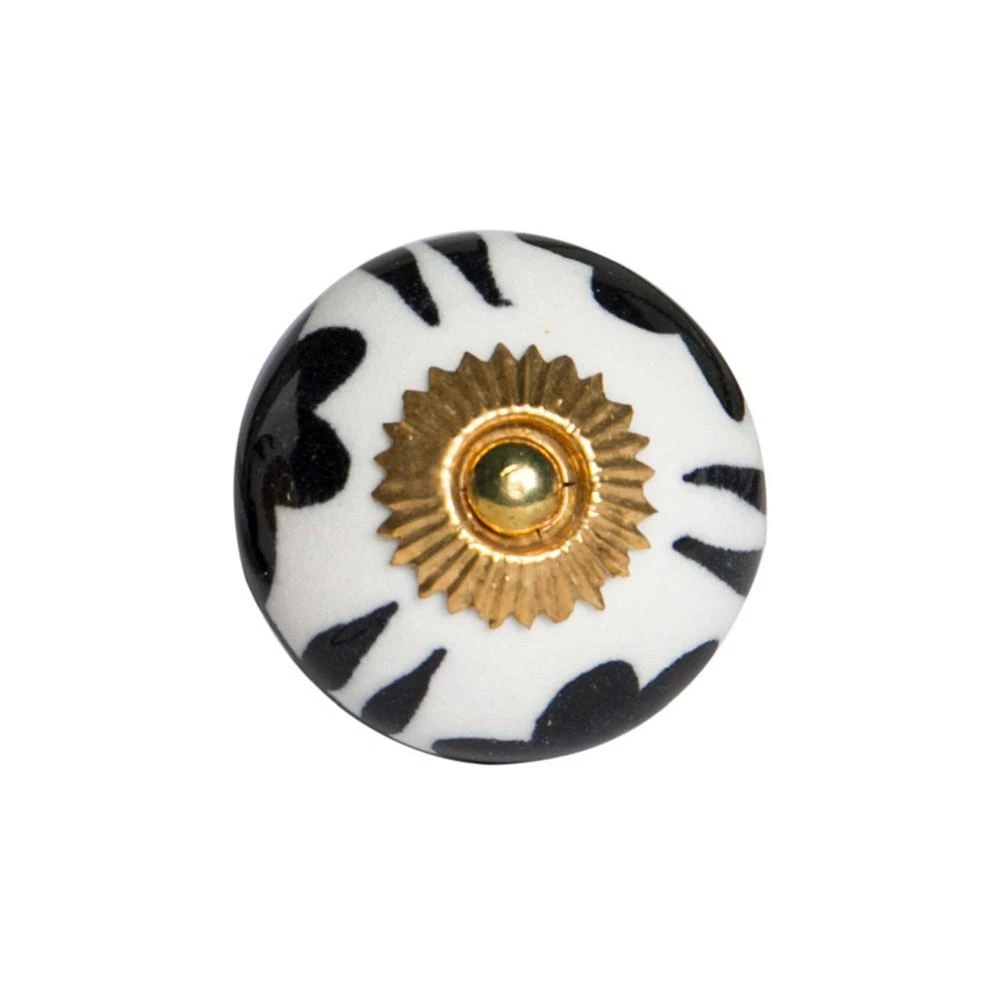 商品KNOB-IT|Handpainted Ceramic Knob Set of 8,价格¥313,第2张图片详细描述