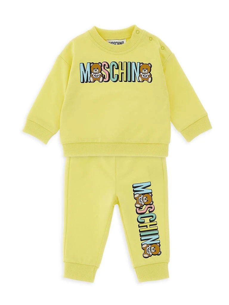 商品Moschino|Baby's &amp; Little Kid's Toy Bear Crewneck Sweatshirt,价格¥588,第2张图片详细描述