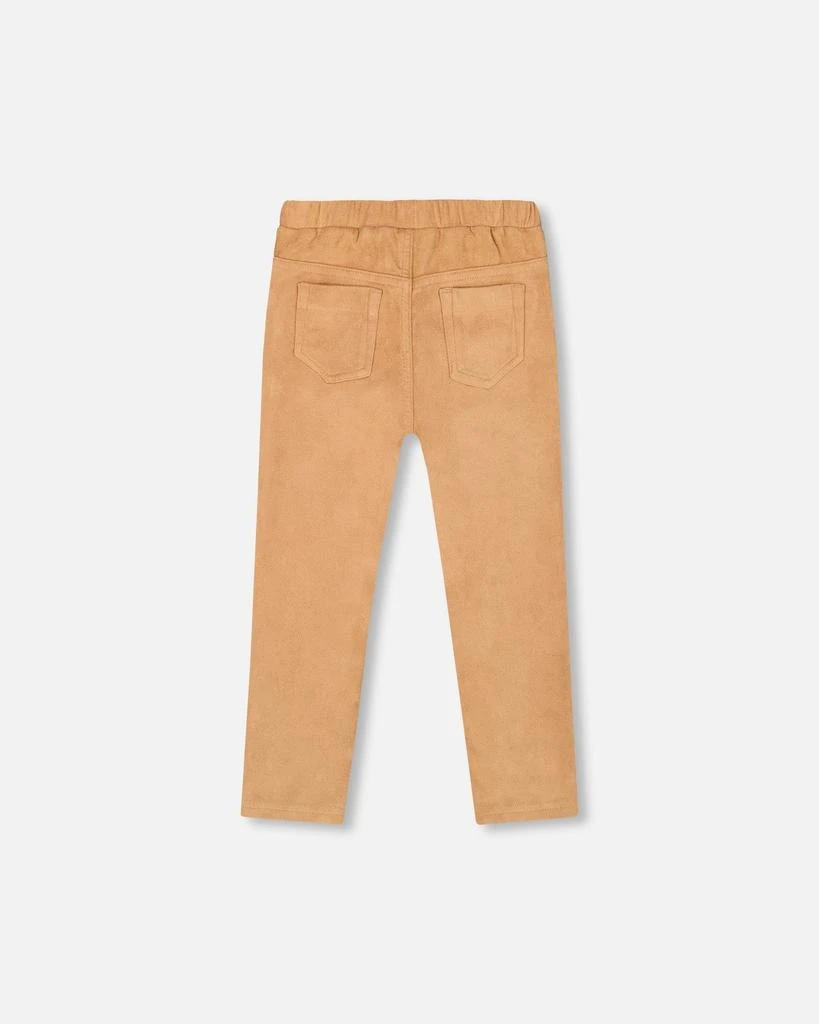 商品Deux par Deux|Stretch Suede Treggings Light Pecan Brown,价格¥360,第4张图片详细描述