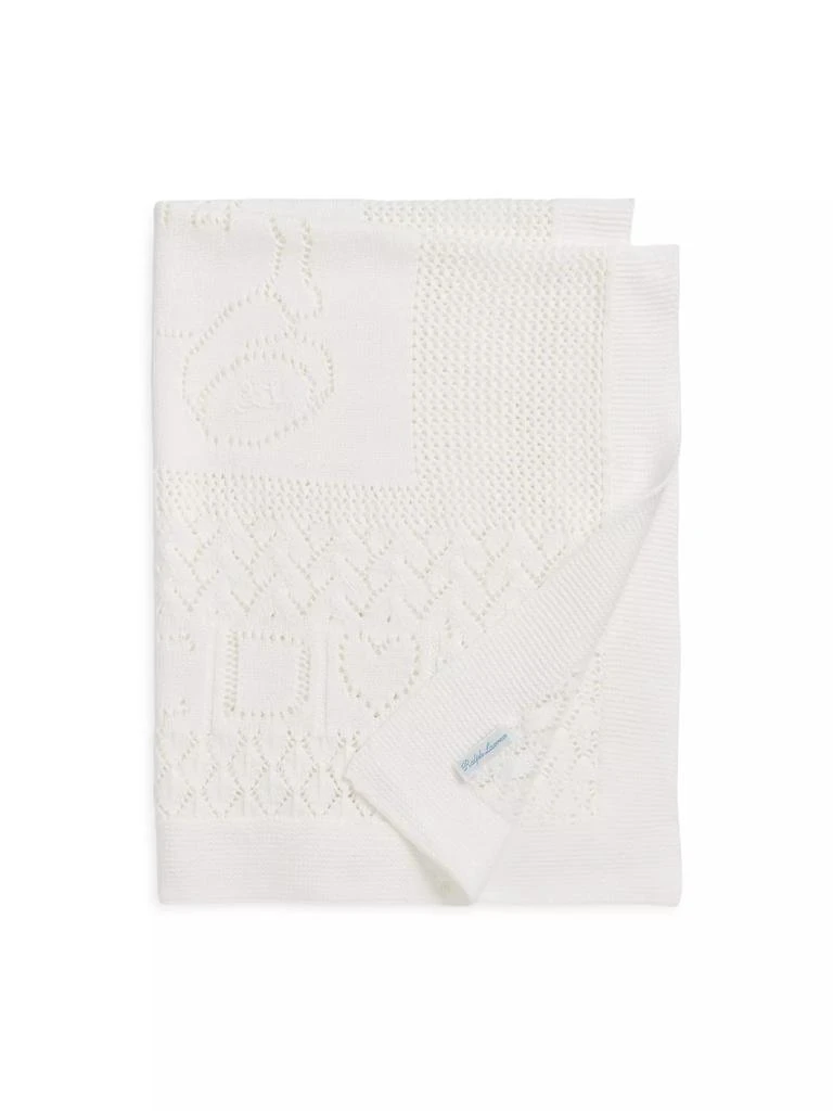 商品Ralph Lauren|Organic Cotton Pointelle Blanket,价格¥665,第1张图片详细描述