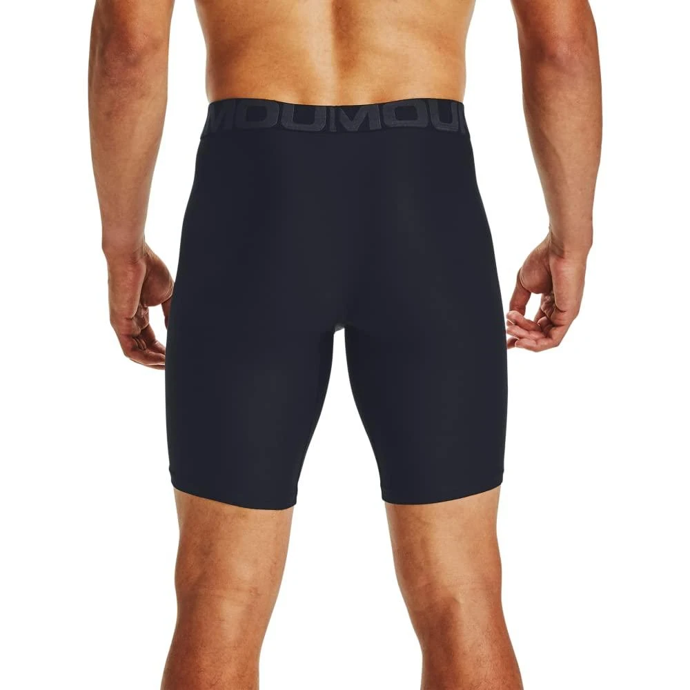 商品Under Armour|Under Armour Men's Multi-Pack Performance Tech Long-Leg Boxer Brief, 9" Inseam, All-Day Comfort,价格¥102,第2张图片详细描述