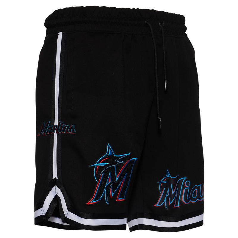 Pro Standard Marlins MLB Team Shorts - Men's商品第3张图片规格展示