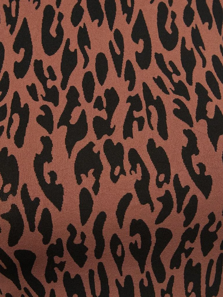 商品Wolford|C2c Leopard Circular Knit Crop Tank Top,价格¥850,第1张图片详细描述