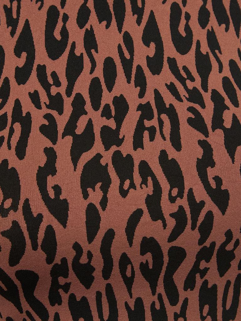 商品Wolford|C2c Leopard Circular Knit Crop Tank Top,价格¥1329,第1张图片