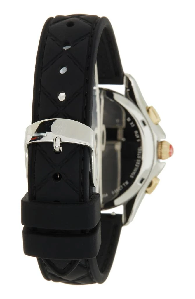 商品Michele|Cape Chrono Silicone Strap Watch,价格¥1877,第2张图片详细描述