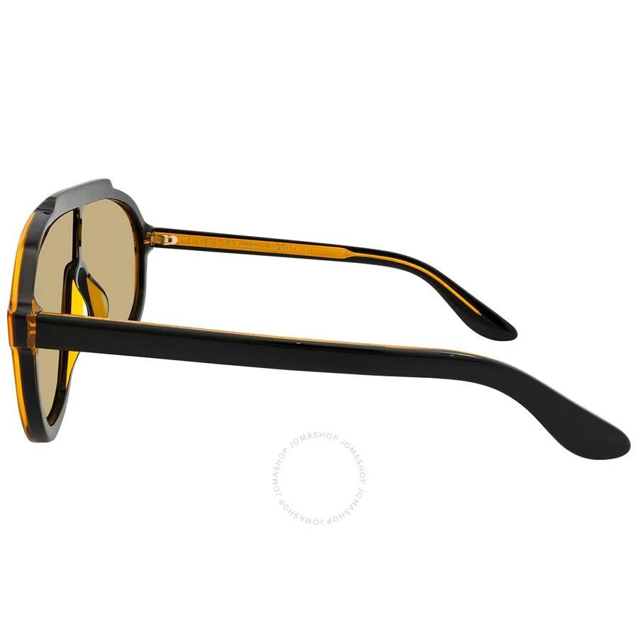 商品Gucci|Yellow Pilot Men's Sunglasses GG1038S 003 99,价格¥1862,第3张图片详细描述