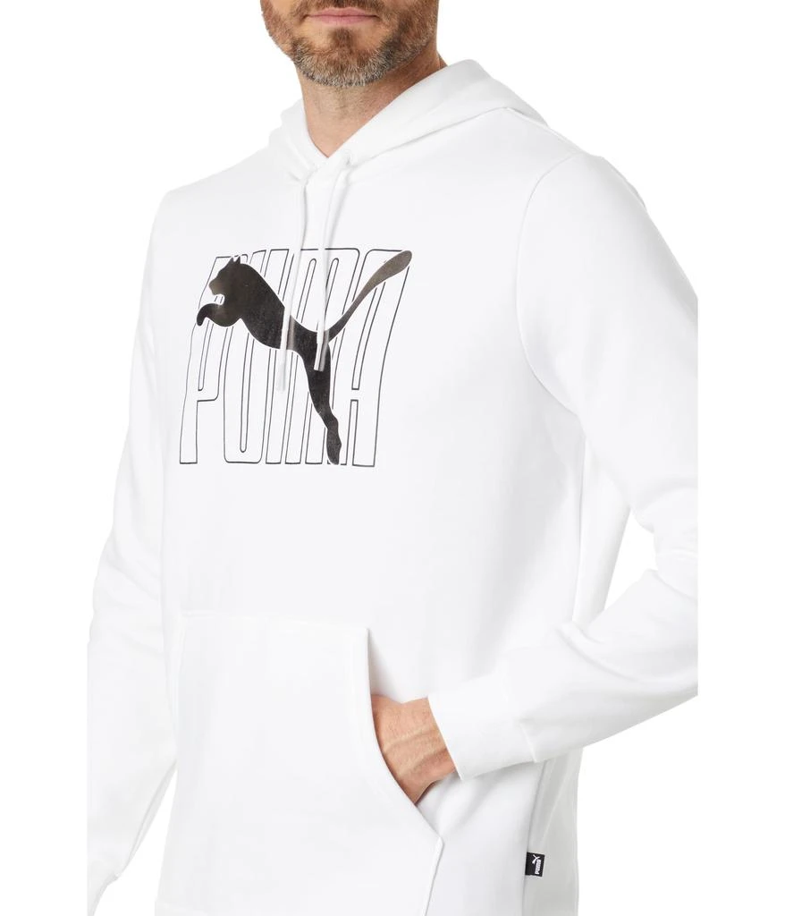 商品Puma|Essentials+ Logo Lab Holiday Pullover Hoodie,价格¥299,第3张图片详细描述