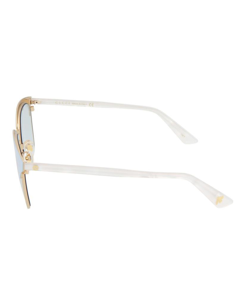 商品Gucci|Round-Frame Metal Sunglasses,价格¥717,第5张图片详细描述