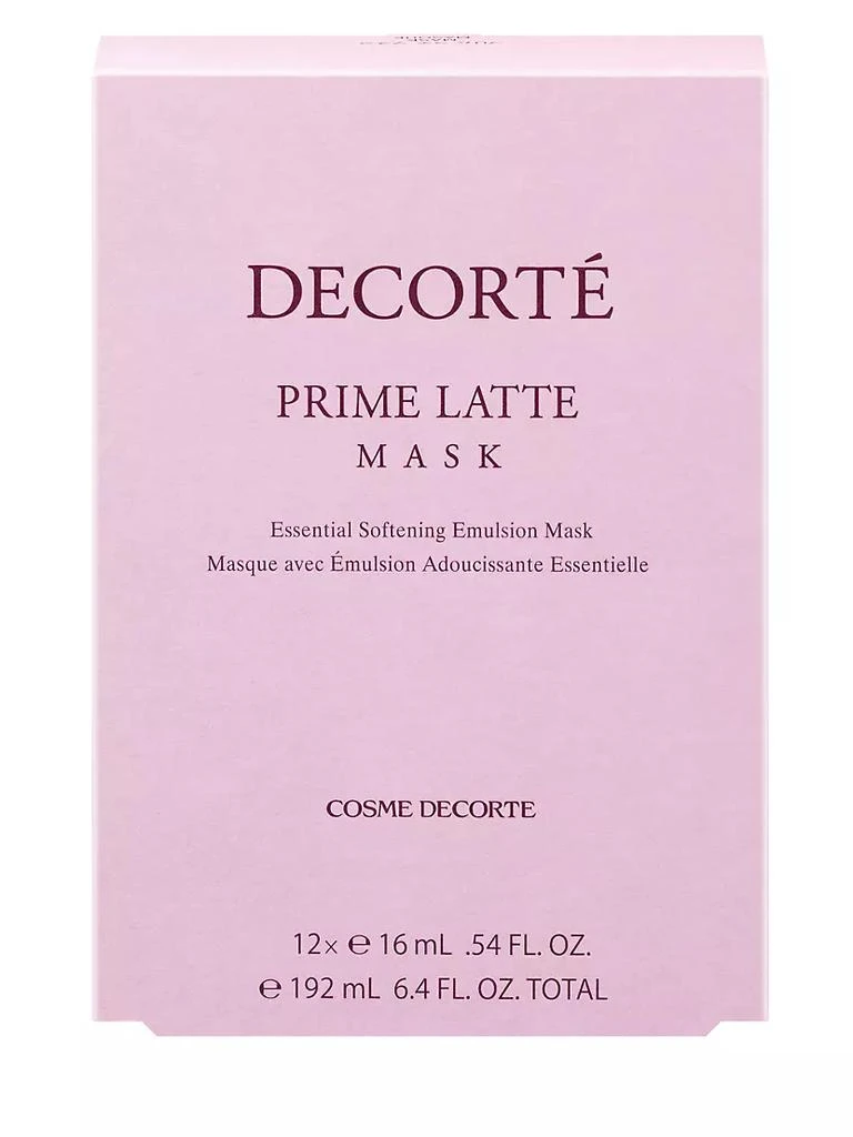 商品DECORTé|PRIME LATTE MASK 牛油果软肌片状面膜 12片装,价格¥347,第1张图片