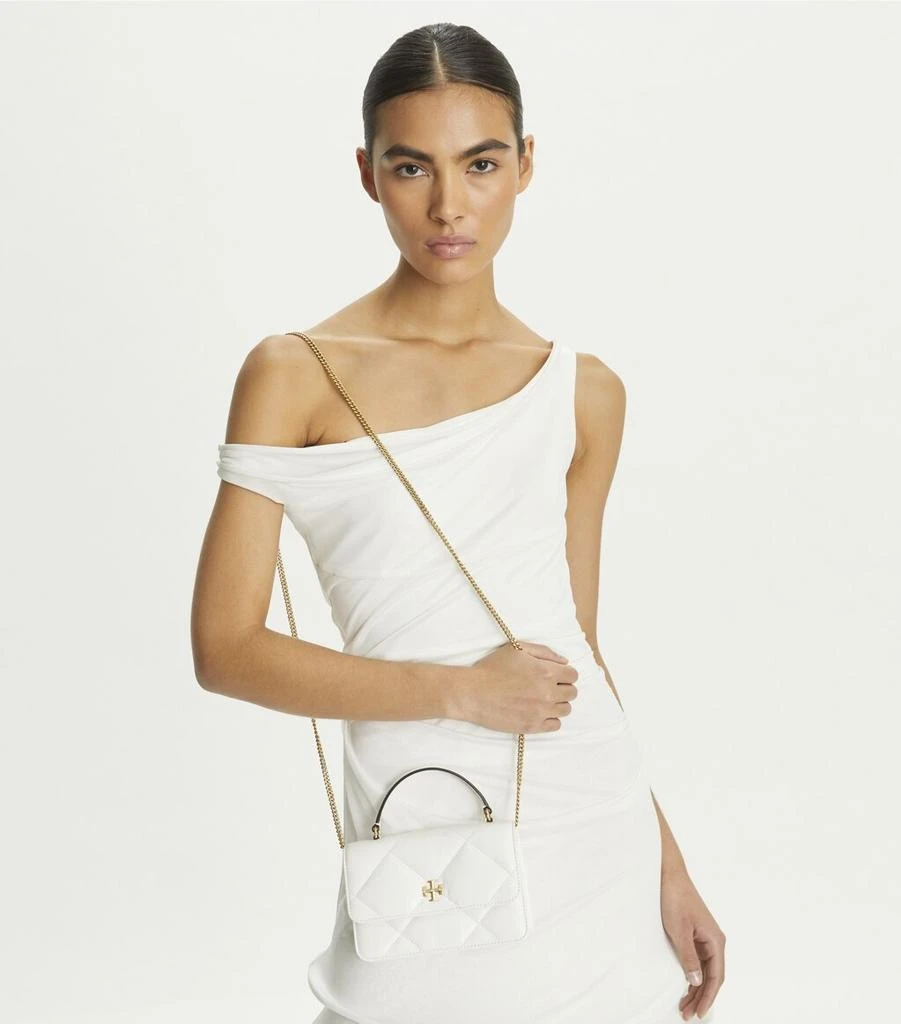 商品Tory Burch|Mini Kira Diamond Quilt Top-Handle Crossbody,价格¥3167,第2张图片详细描述