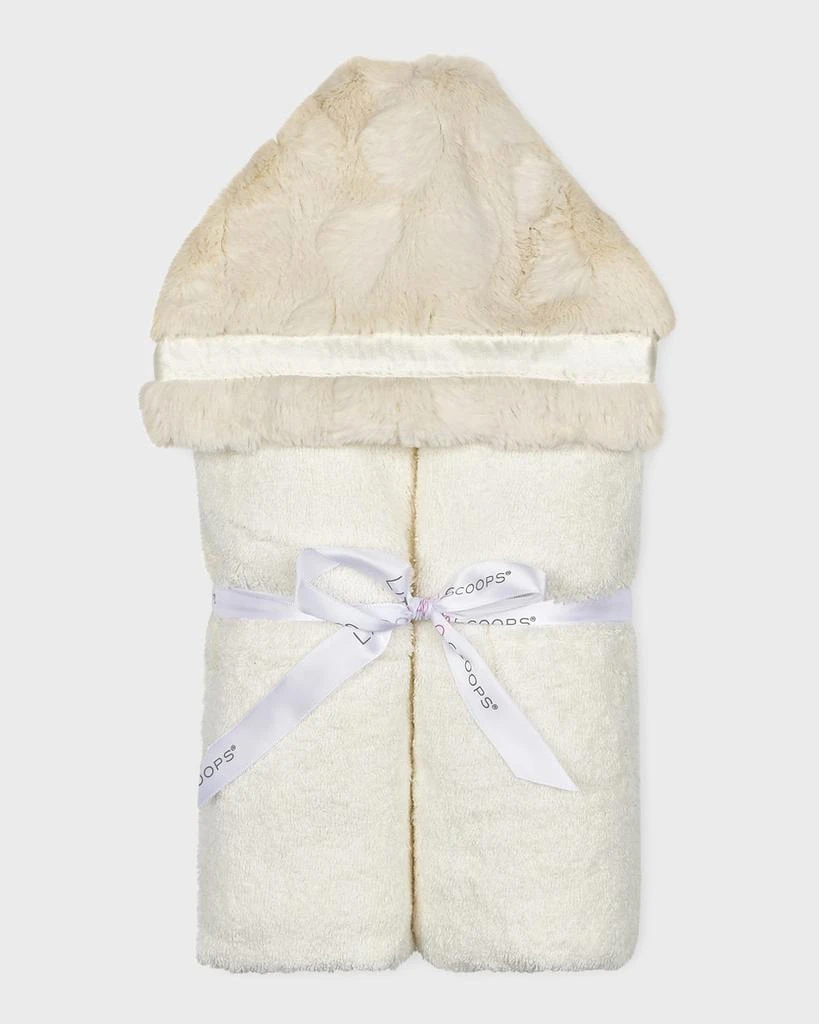 商品Little Scoops|Kid's Plush Hooded Towel,价格¥348,第1张图片