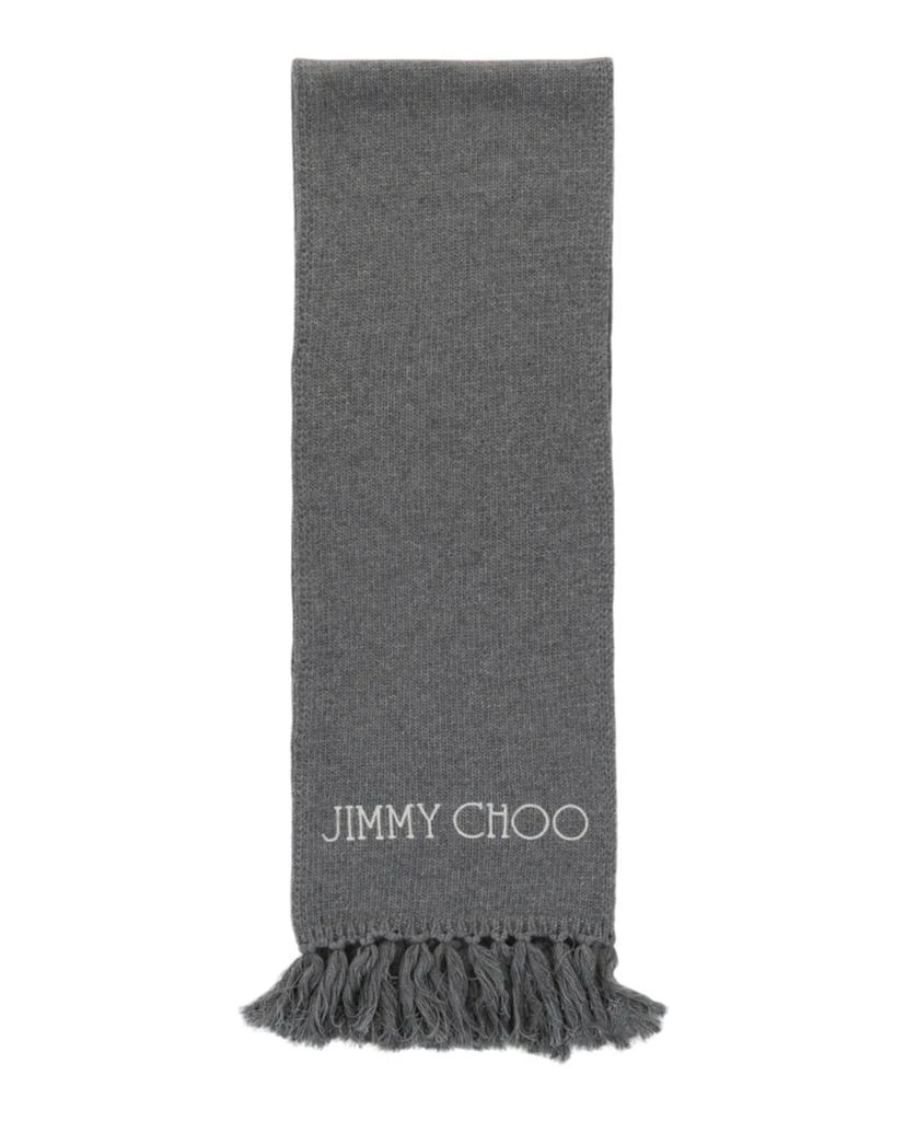 商品Jimmy Choo|Wool Logo Scarf,价格¥2344,第1张图片