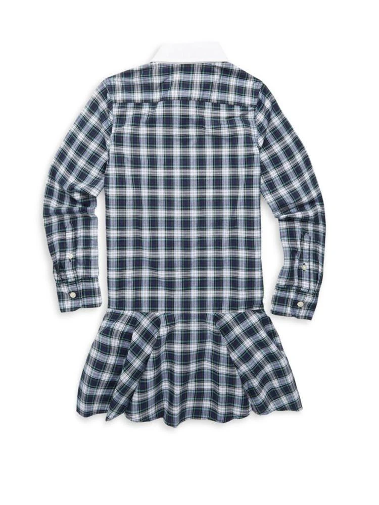 商品Ralph Lauren|Girl's Collared Tartan Dress,价格¥166,第2张图片详细描述