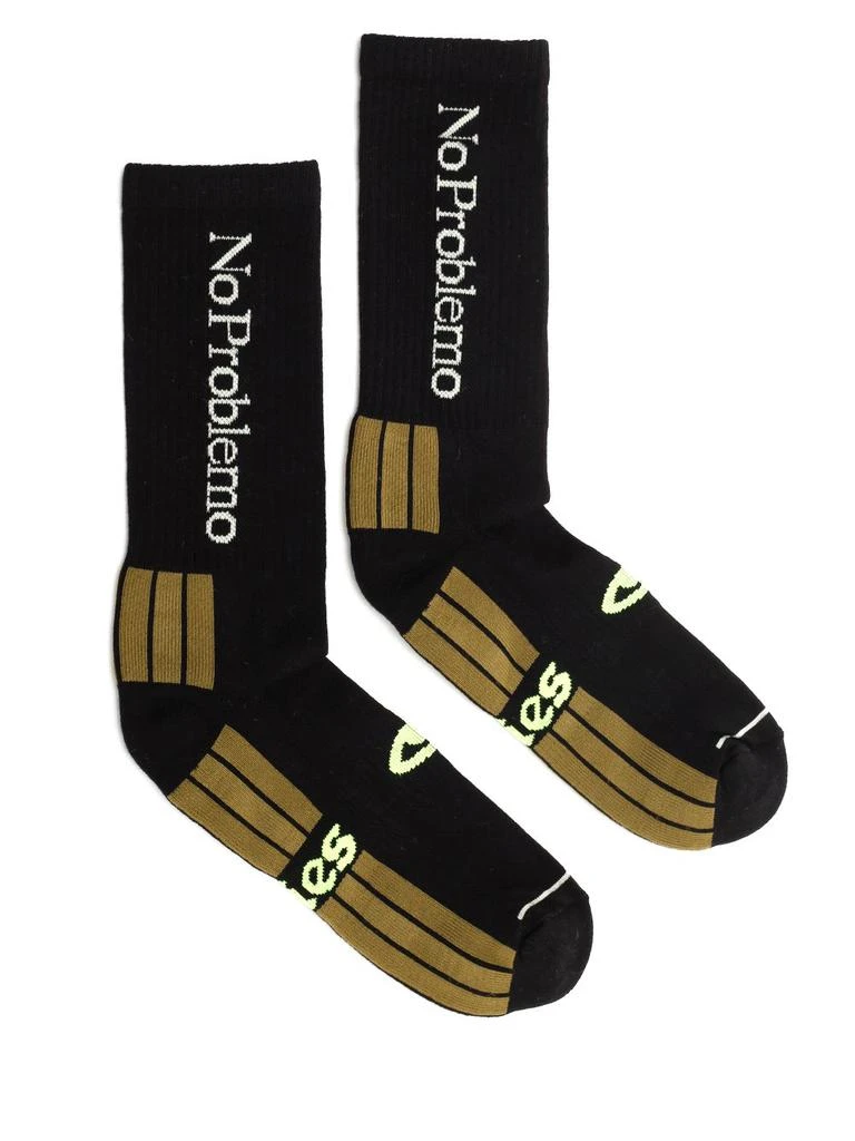 商品Aries|Aries No Problemo Intarsia Socks,价格¥119,第1张图片