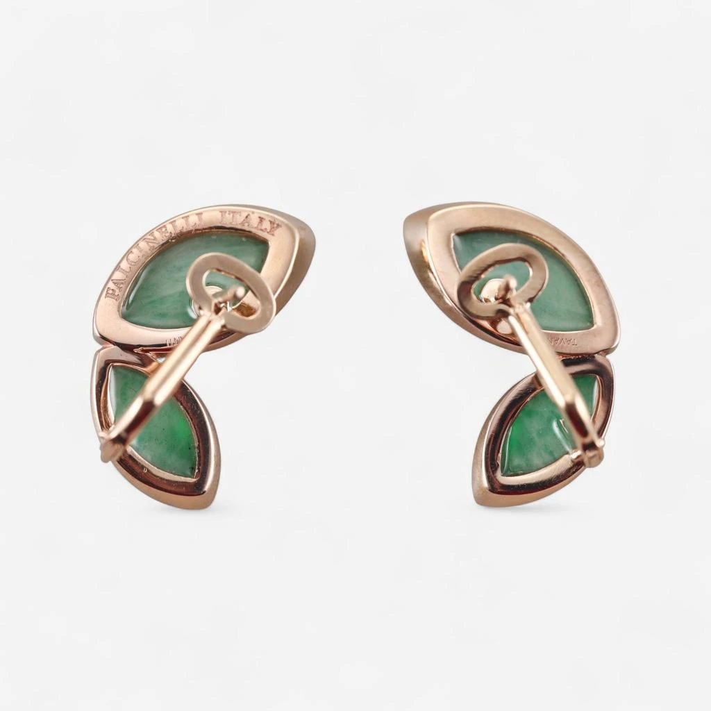 商品Tavanti|Tavanti Les Papillons 18K Yellow Gold Diamond, Green Aventurine & Rock Crystal Earrings JF-75-1110F-2,价格¥28272,第2张图片详细描述