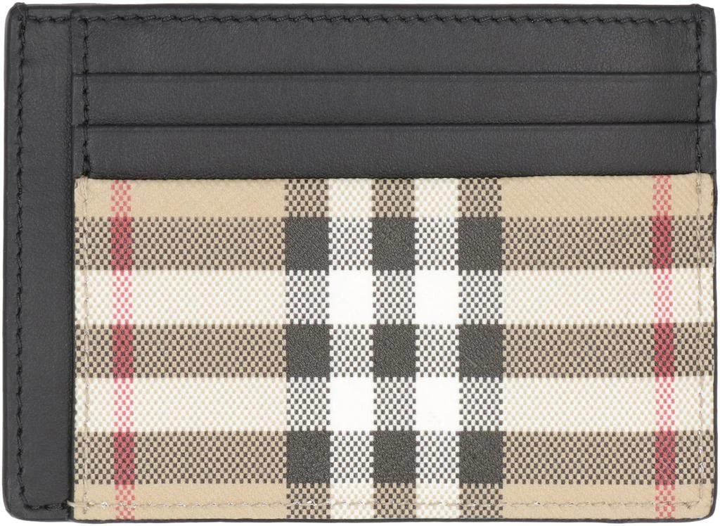 商品Burberry|Burberry Checked Motif Card Holder,价格¥1706,第2张图片详细描述