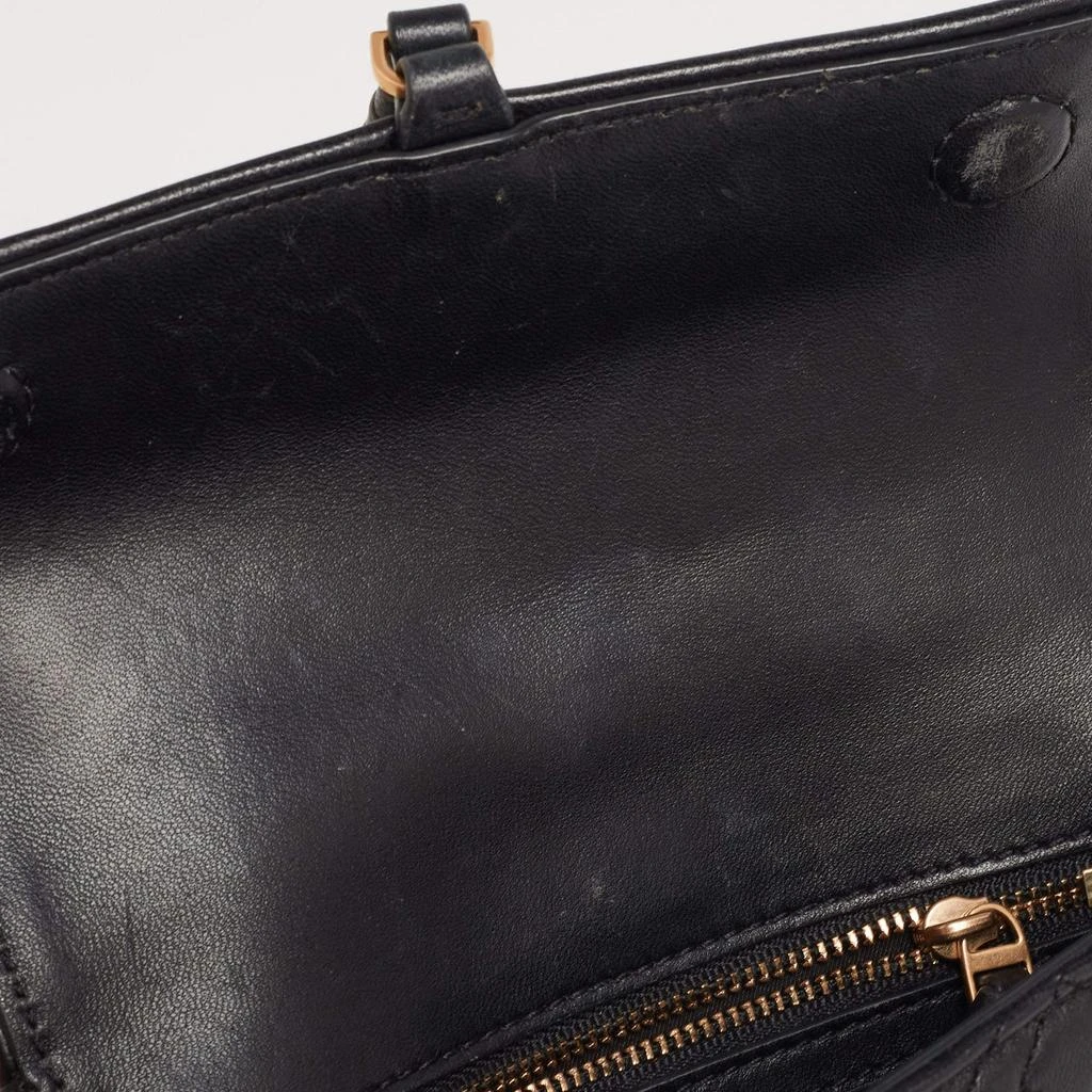 Tory Burch Black Leather Fleming Tassel Crossbody Bag  商品