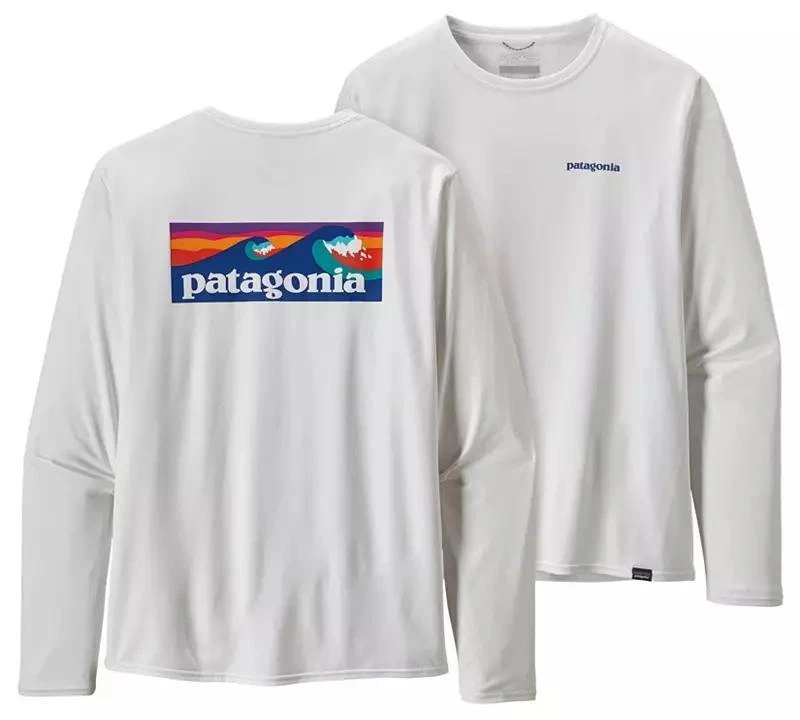 商品Patagonia|男士Capilene®吸湿排汗图案长袖T恤,价格¥364,第11张图片详细描述