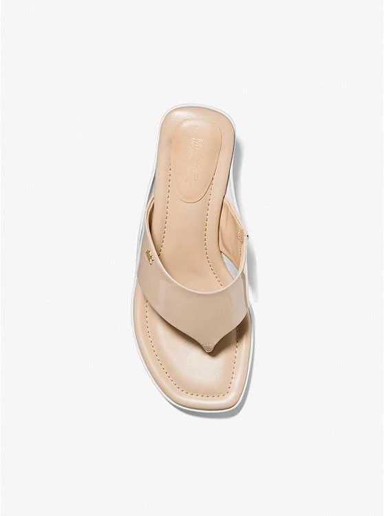 商品Michael Kors|Kamari Patent Leather Sandal,价格¥514,第3张图片详细描述