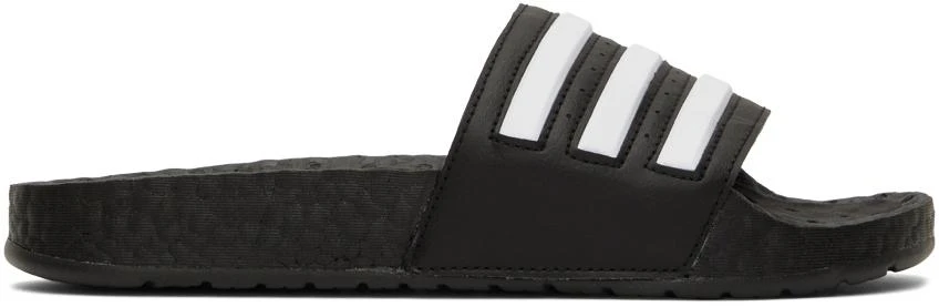 商品Adidas|黑色 Adilette Boost 拖鞋,价格¥333,第1张图片