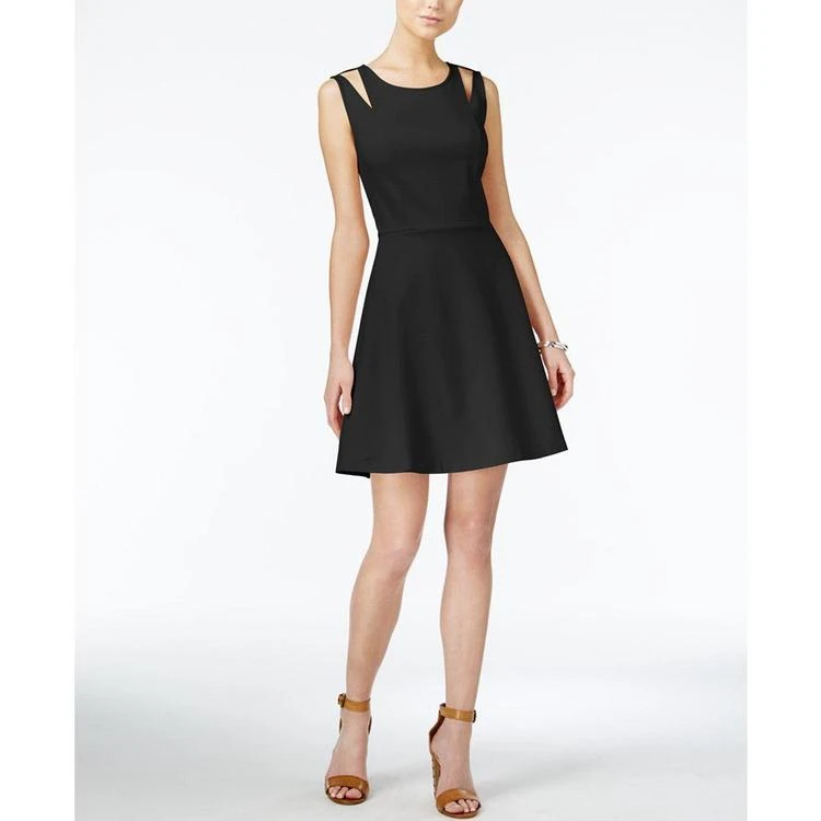 商品Bar III|Cutout Fit & Flare Dress, Created for Macy's,价格¥359,第1张图片