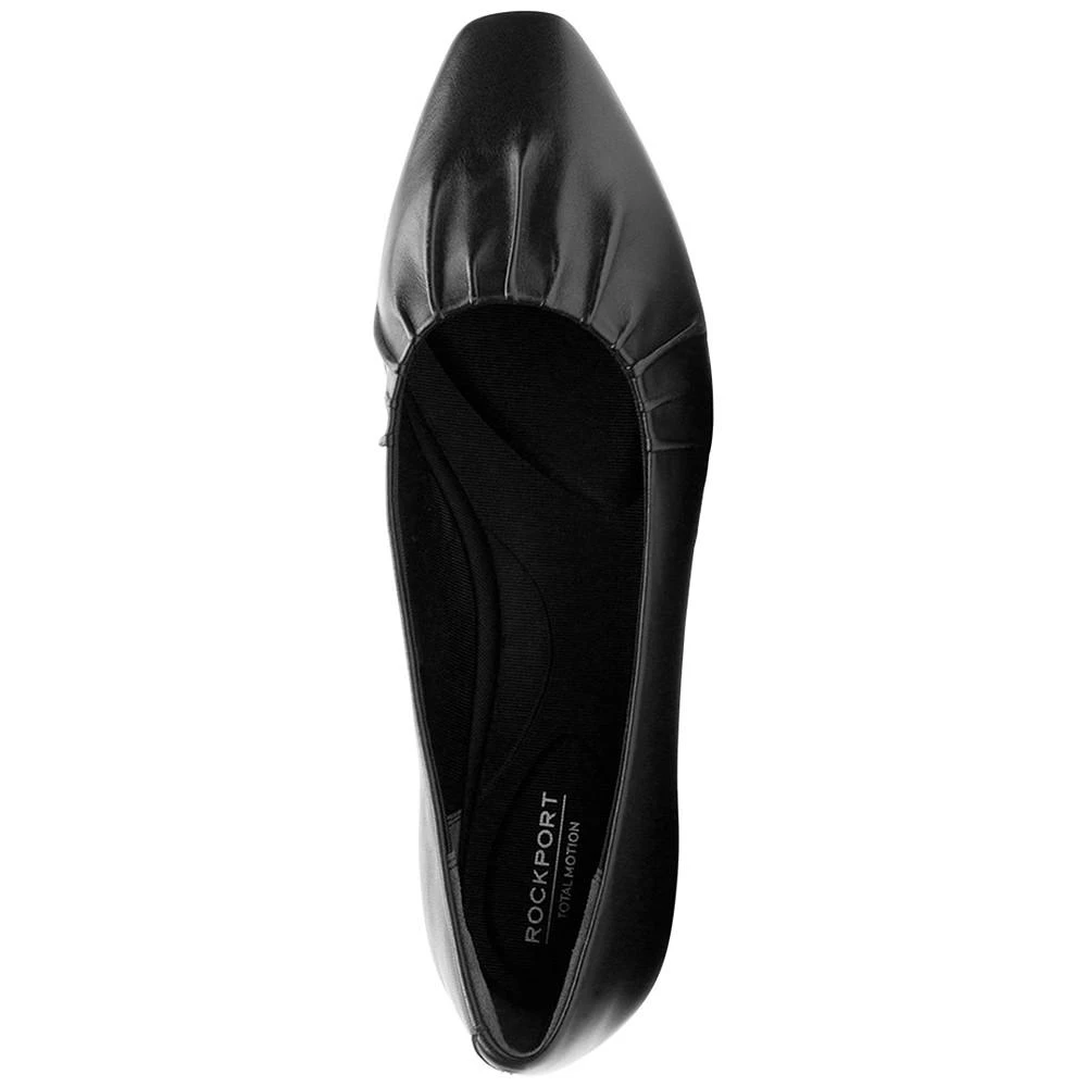 商品Rockport|Women's Laylani Gather Square-Toe Ballet Flats,价格¥888,第4张图片详细描述